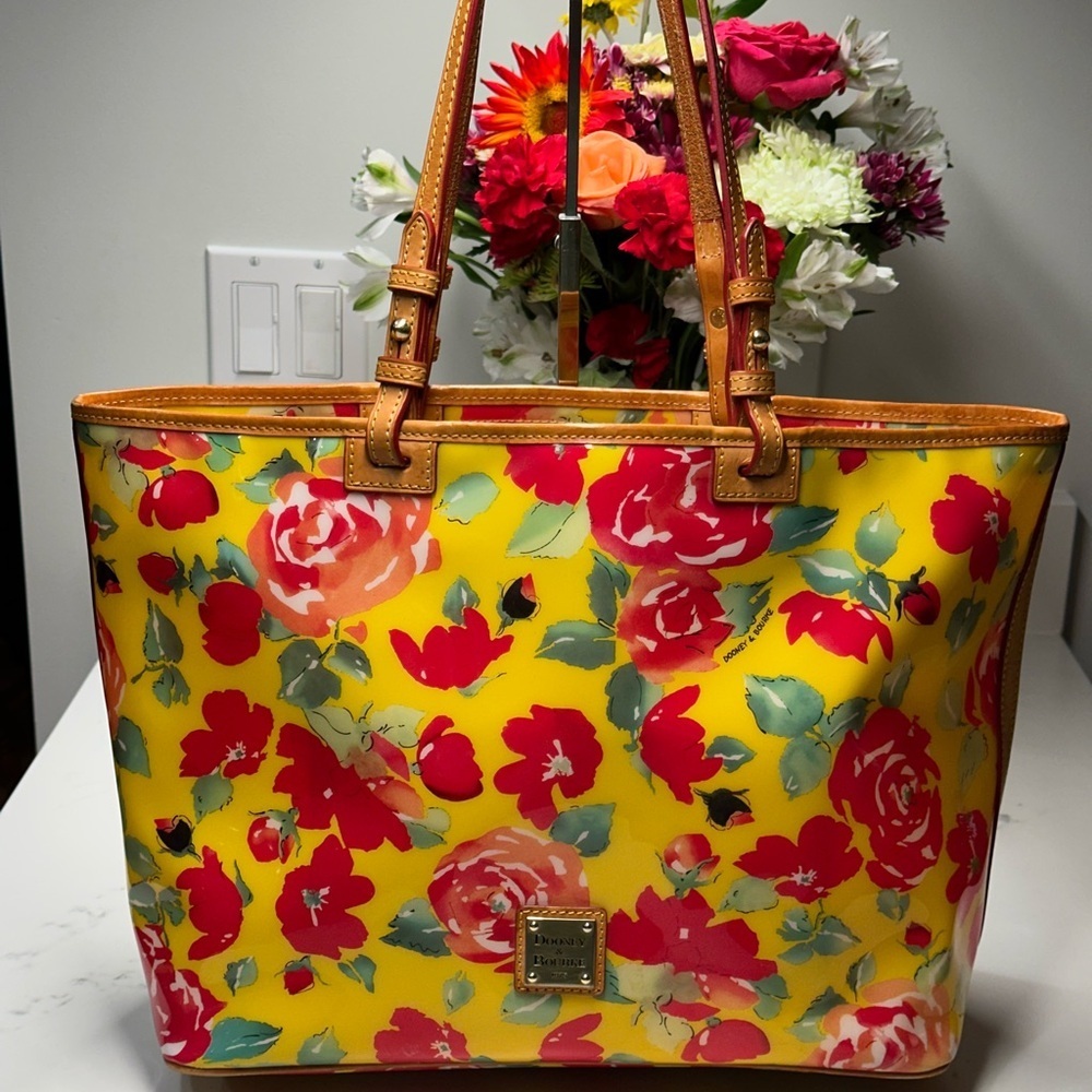 Dooney & Bourke Ivy Satchel with Orange Interior - Picture 8 of 11